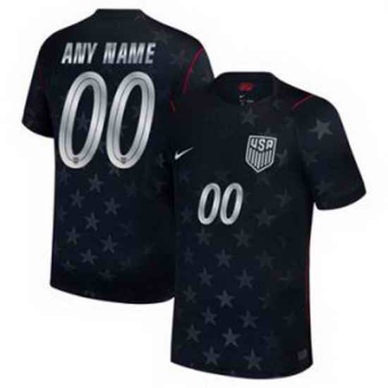Men 00 Custom USMNT 2026 Stadium Replica Jersey   5